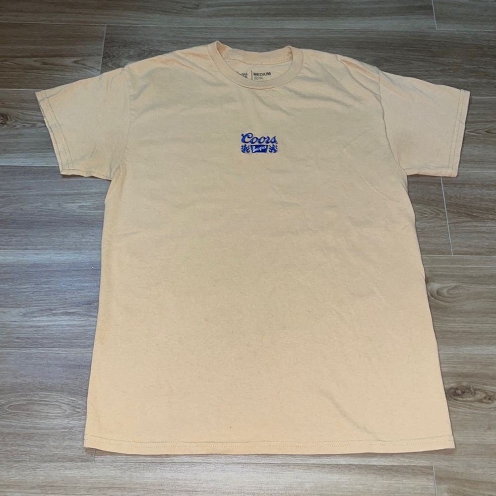 Light brown Coors Banquet tee